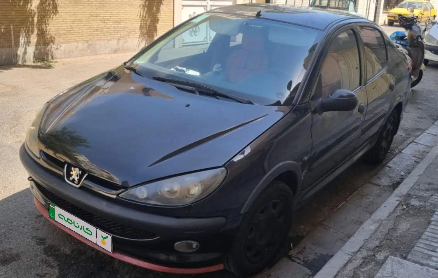 پژو ۲۰۶ صندوق دار v8 - 1396