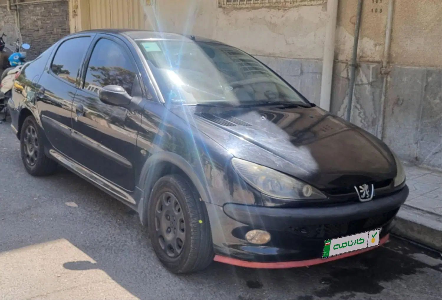 پژو ۲۰۶ صندوق دار v8 - 1396