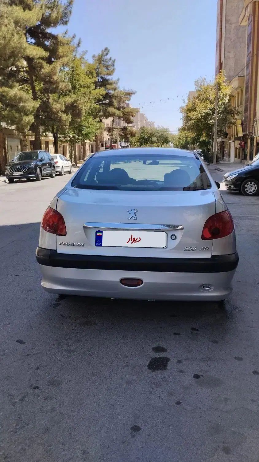 پژو 206 تیپ 5 - 1386