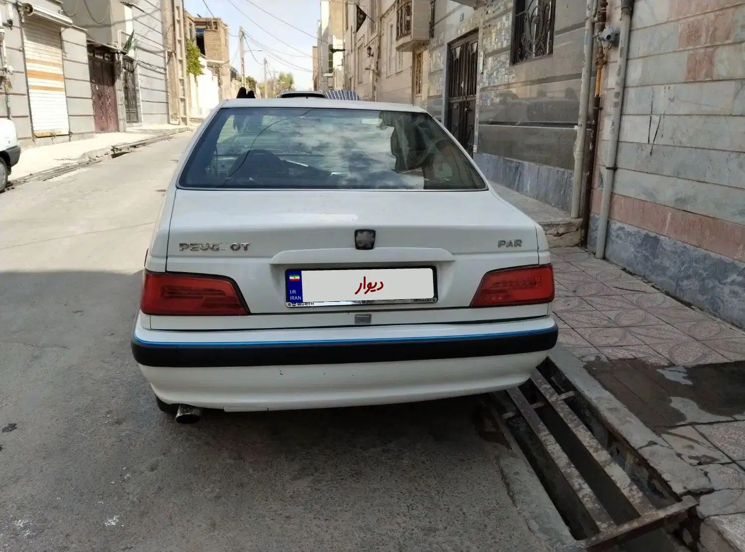 پژو پارس دوگانه سوز - 1388