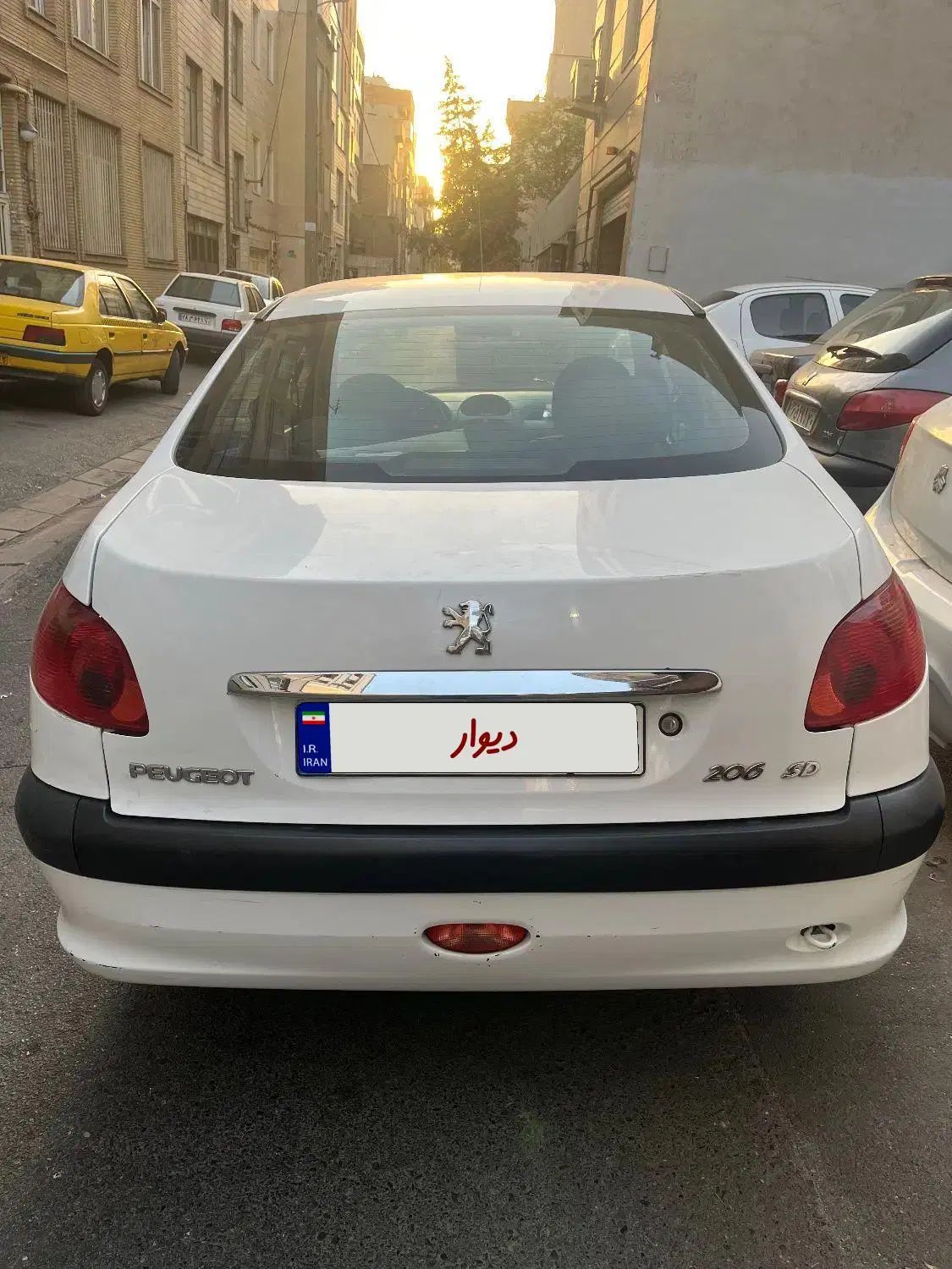 پژو ۲۰۶ صندوق دار v9 - 1391