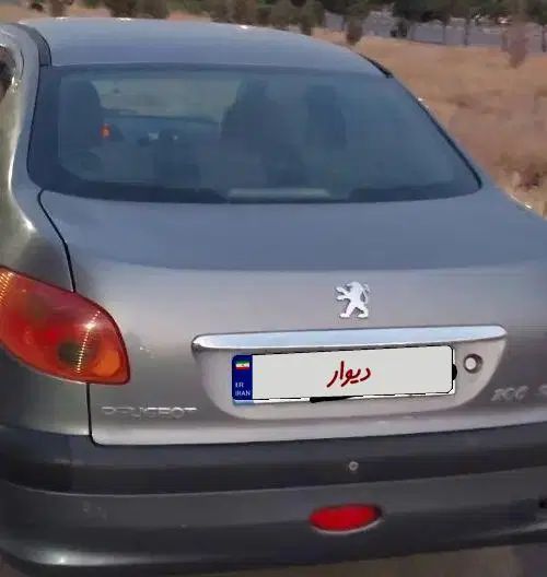 پژو ۲۰۶ صندوق دار v8 - 1392