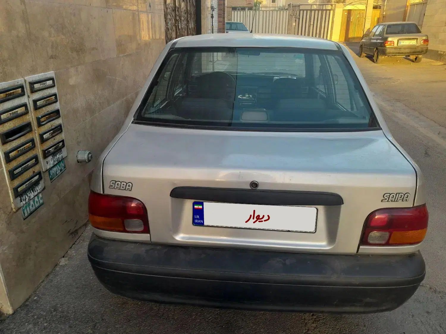 پراید صبا بنزینی - 1386