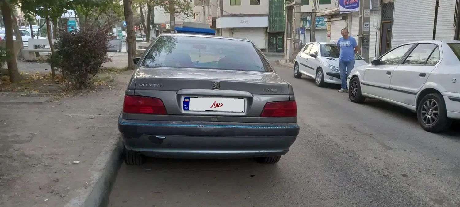 پژو پارس دوگانه سوز - 1387