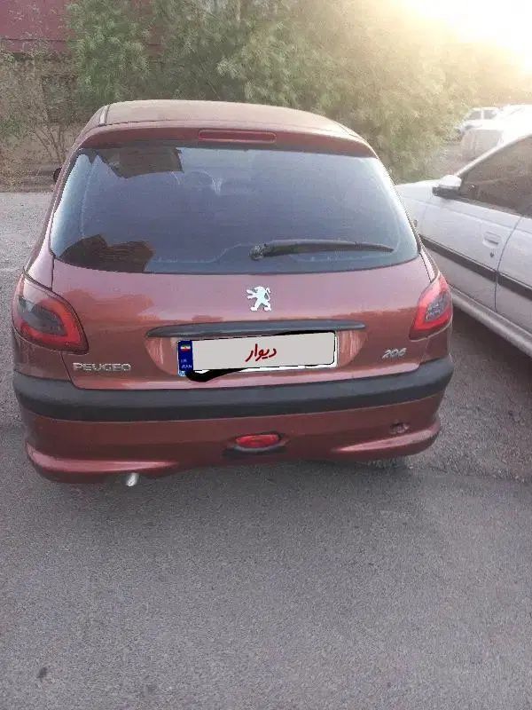 پژو 206 تیپ 3 - 1387