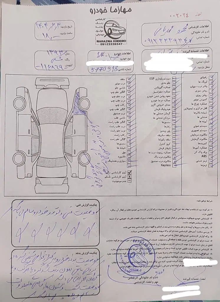 تیبا صندوق دار SX - 1393