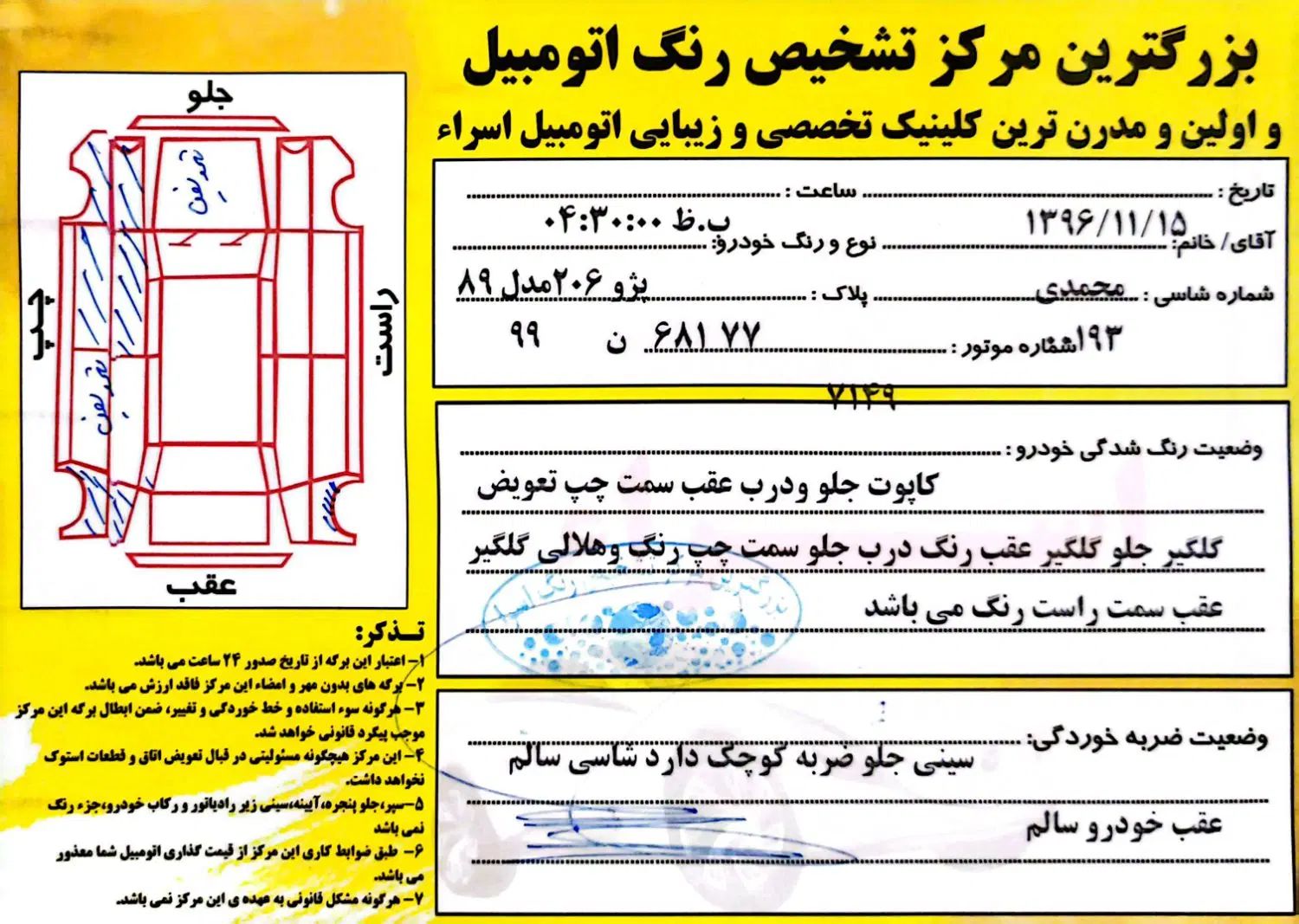پژو ۲۰۶ صندوق دار v8 - 1389