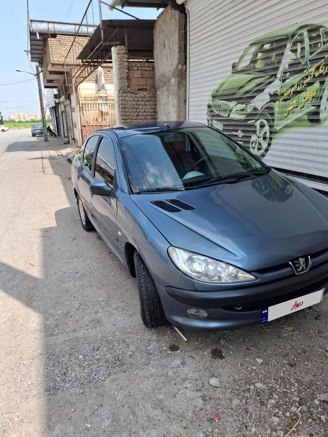 پژو ۲۰۶ صندوق دار v8 - 1387