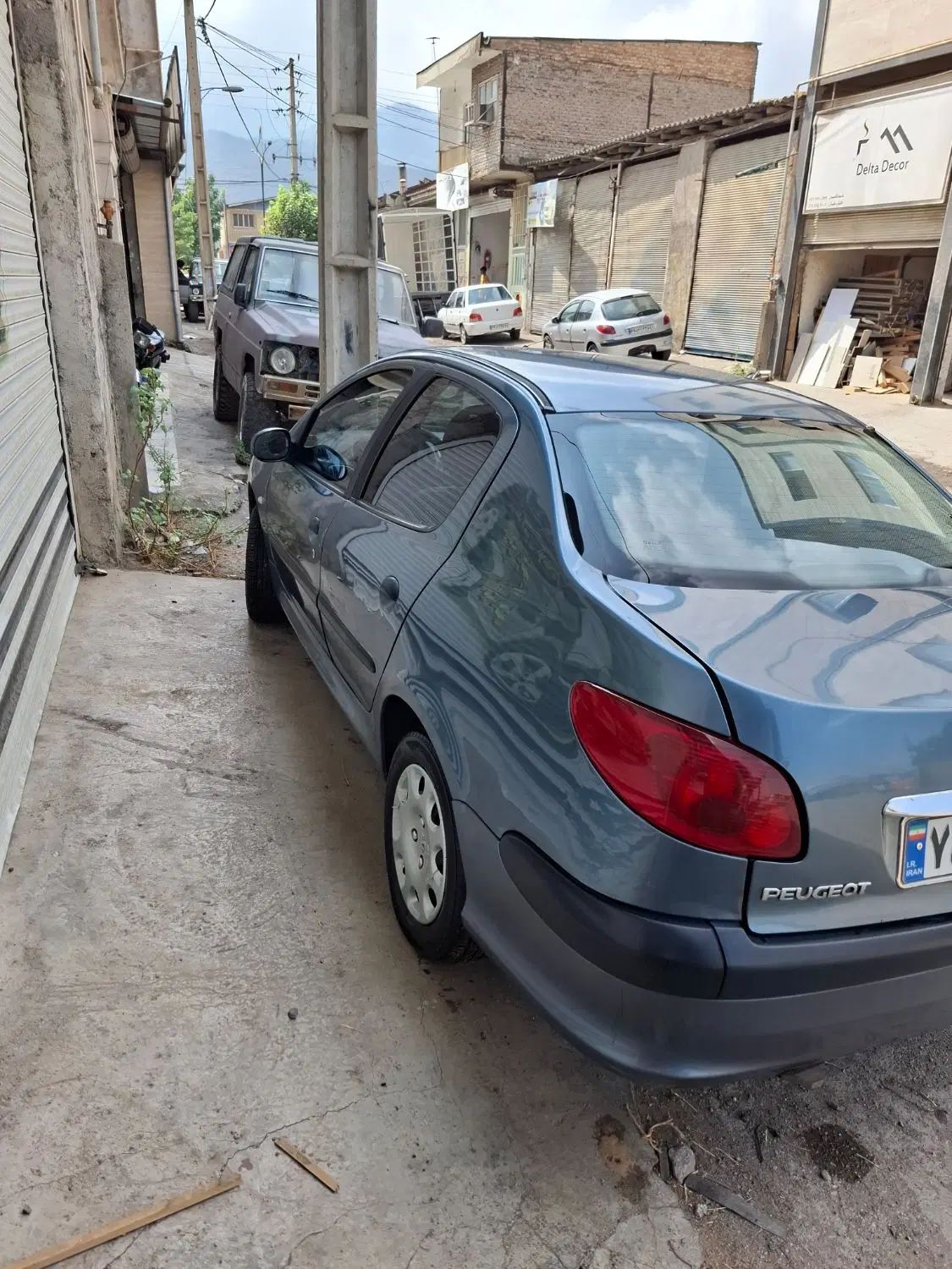 پژو ۲۰۶ صندوق دار v8 - 1387