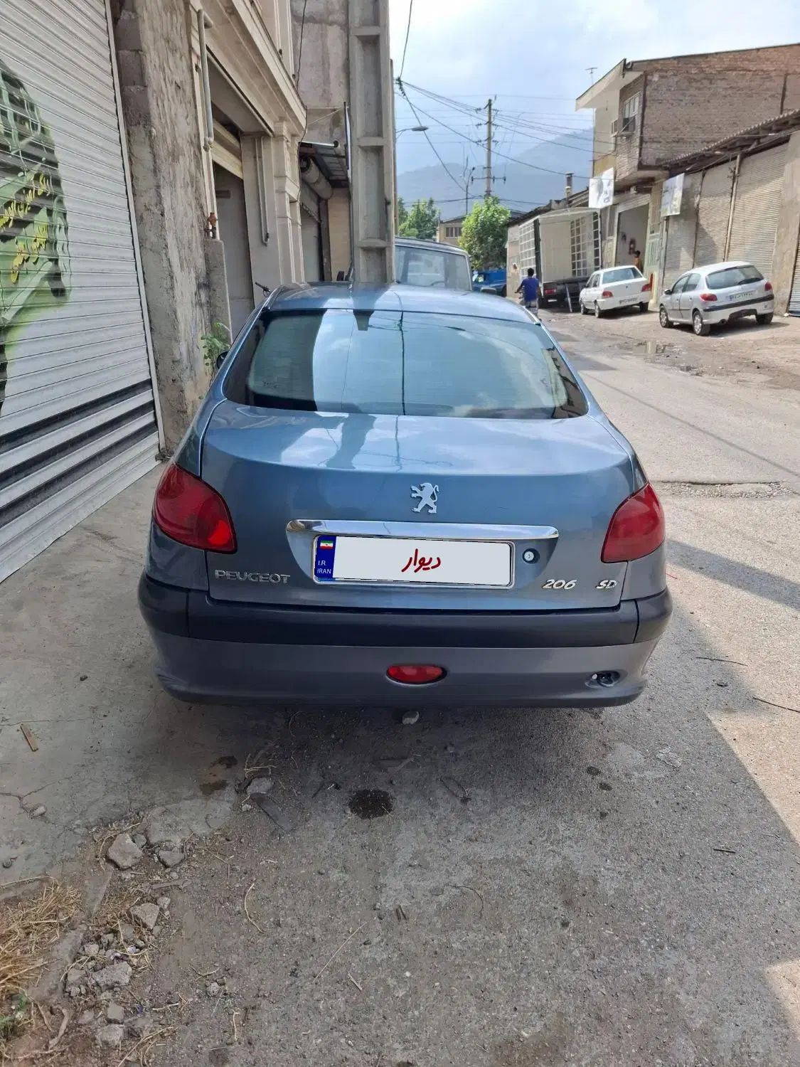 پژو ۲۰۶ صندوق دار v8 - 1387