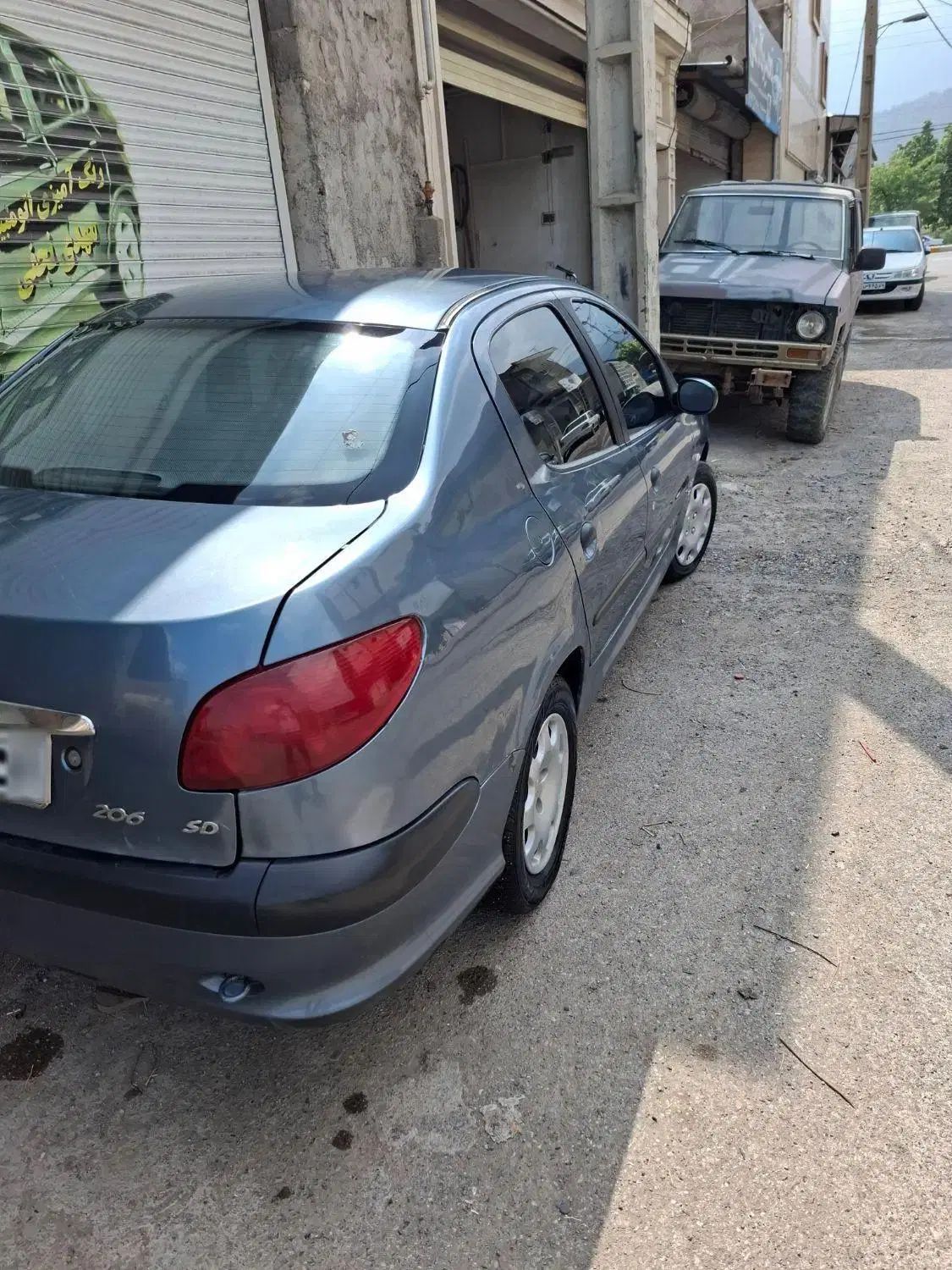 پژو ۲۰۶ صندوق دار v8 - 1387
