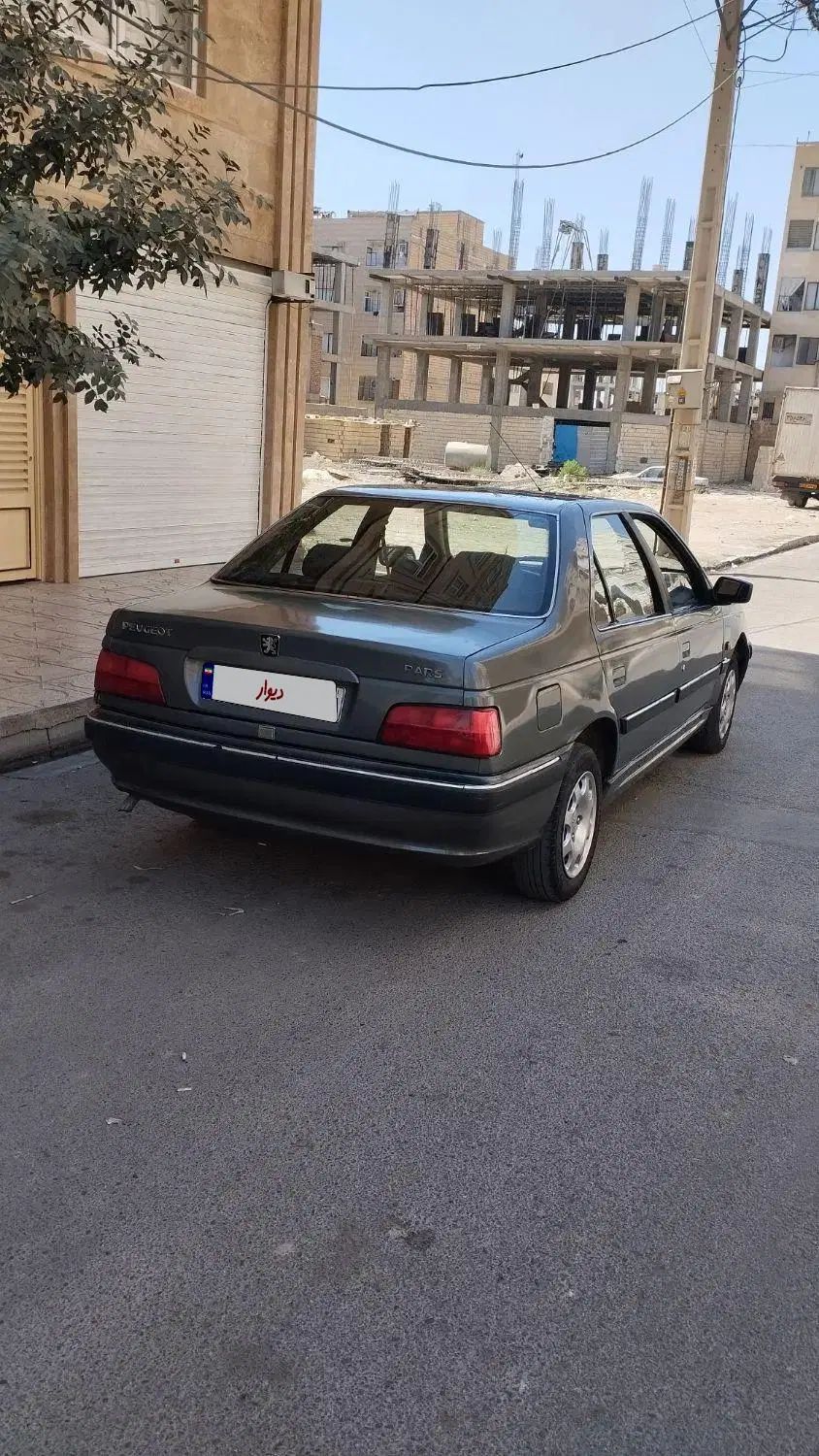 پژو پارس دوگانه سوز - 1386