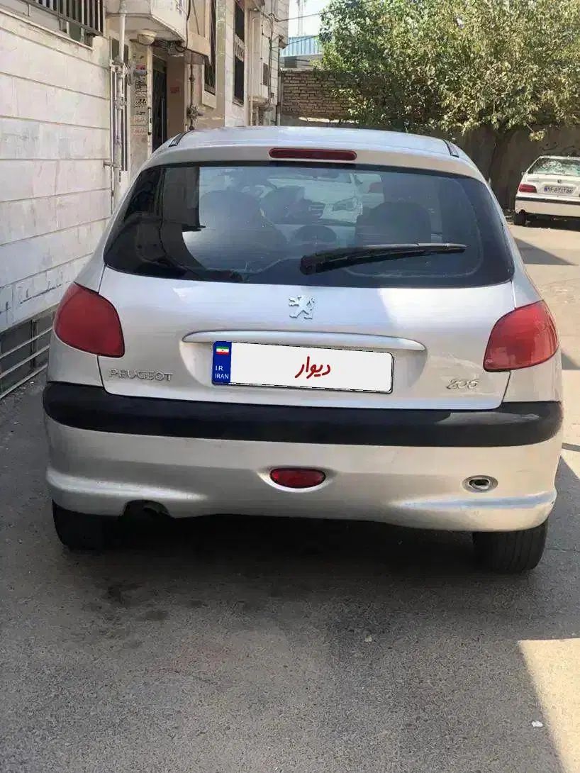 پژو 206 تیپ 3 - 1388