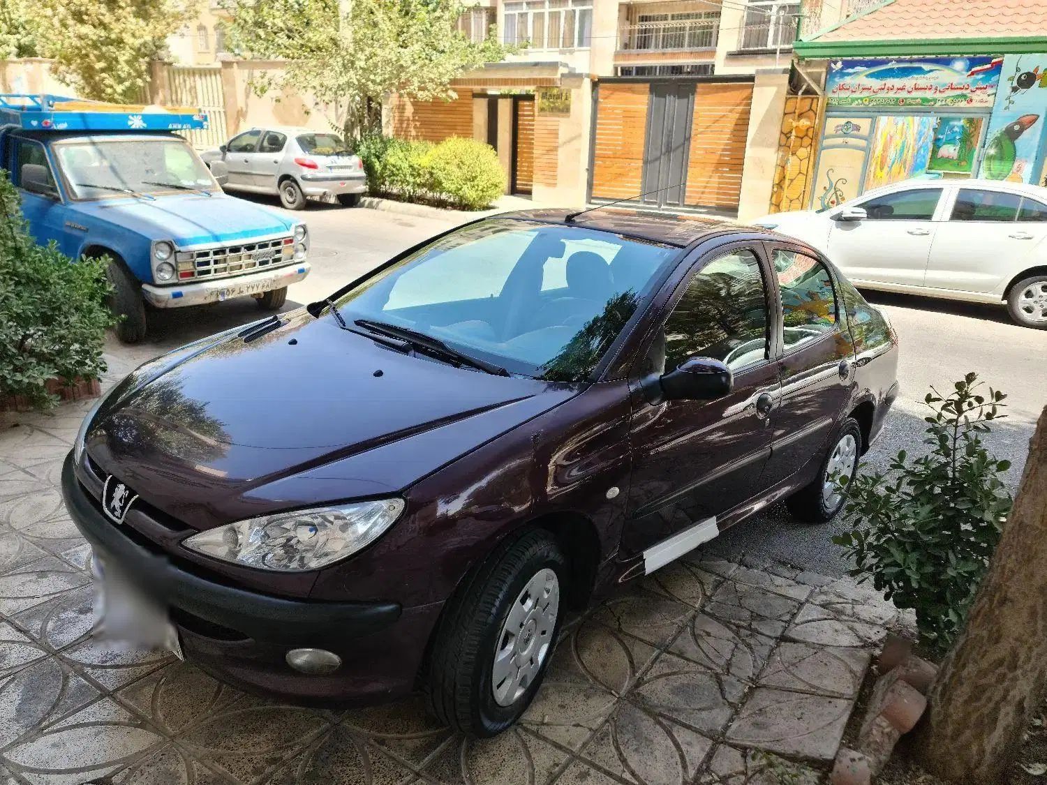 پژو ۲۰۶ صندوق دار v8 - 1389