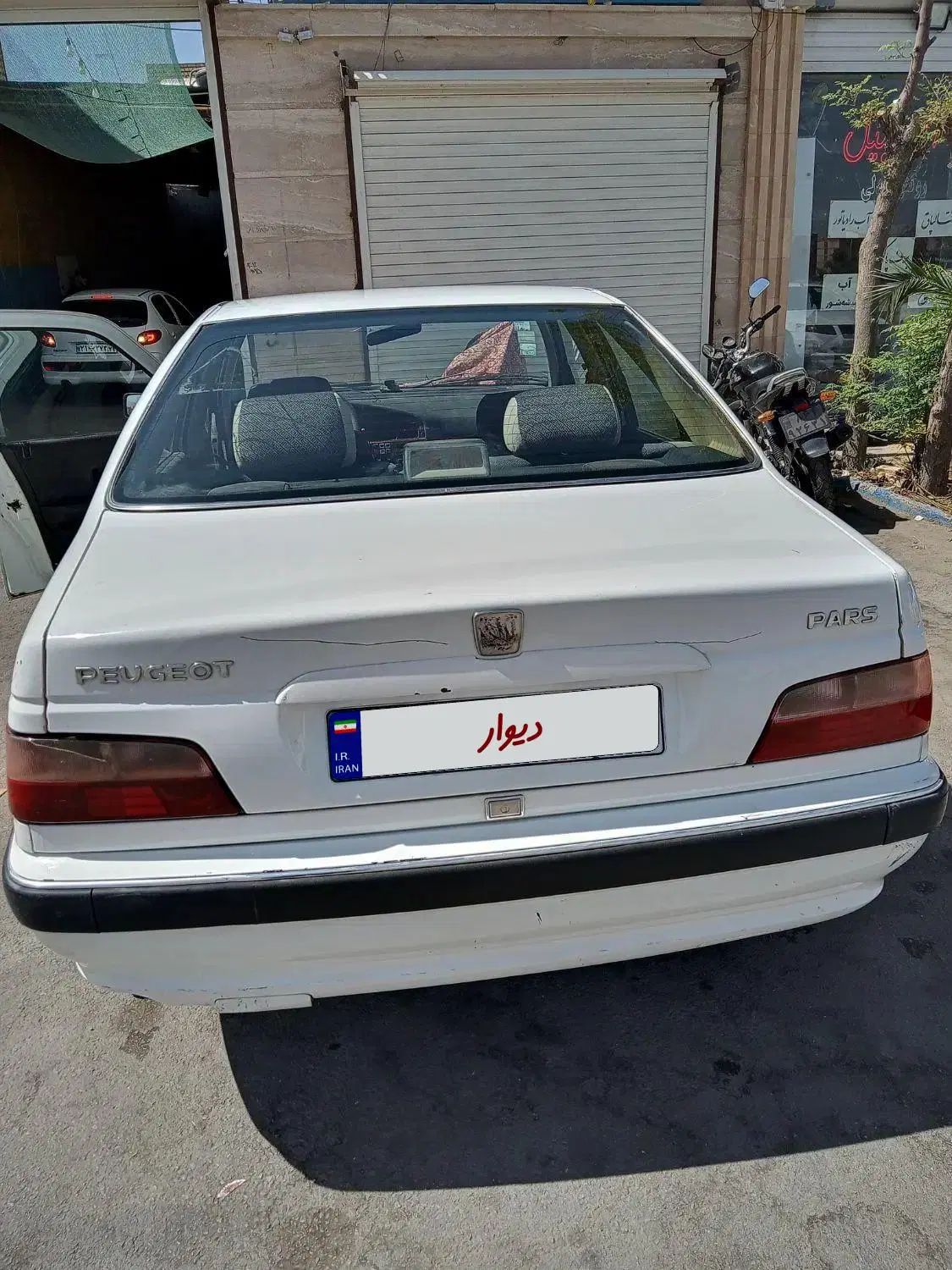 پژو پارس دوگانه سوز - 1386