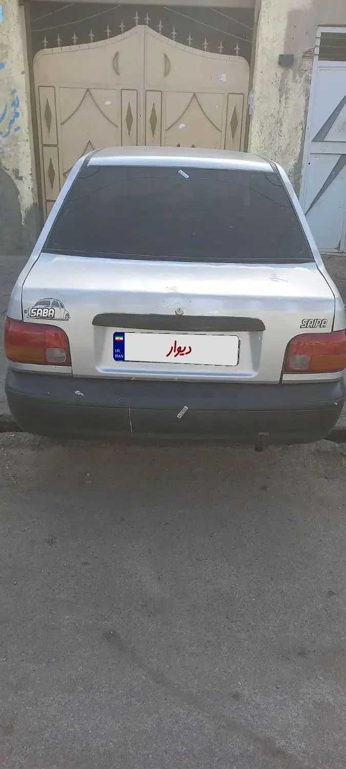 پراید صبا بنزینی - 1386