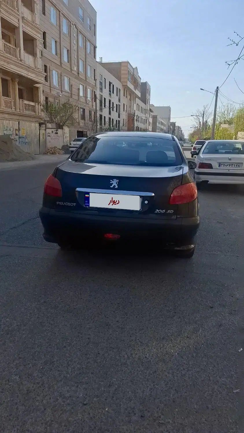 پژو ۲۰۶ صندوق دار v1 - 1389