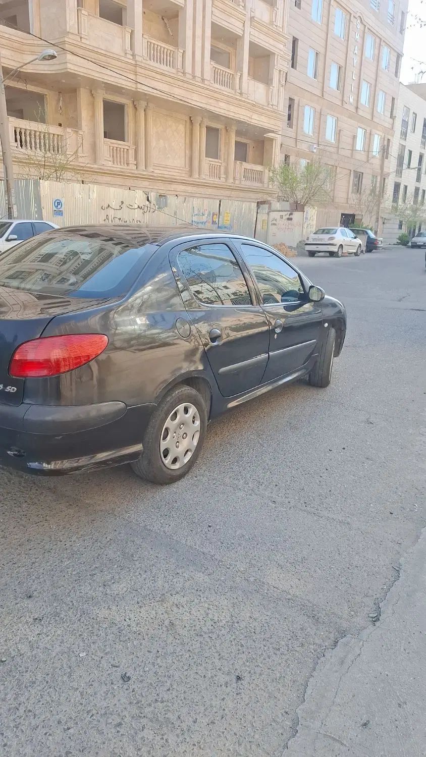 پژو ۲۰۶ صندوق دار v1 - 1389
