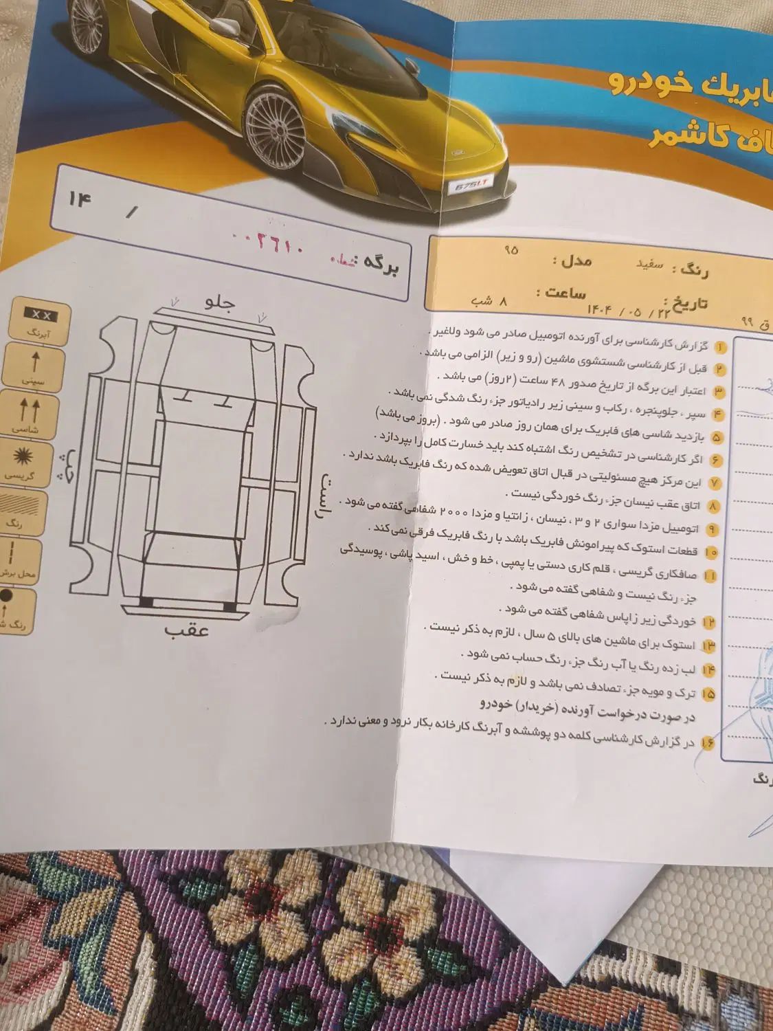 تیبا صندوق دار EX - 1395