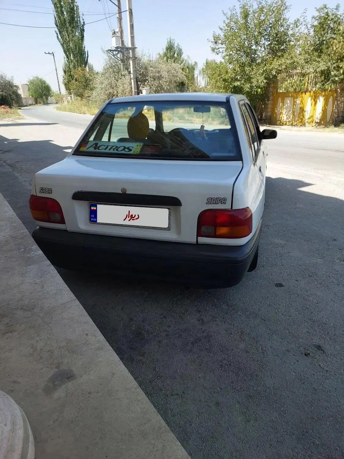 پراید صبا بنزینی - 1386