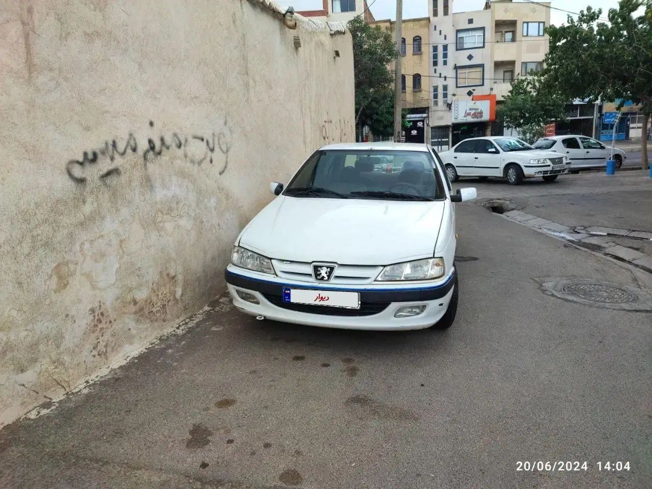 پژو پارس دوگانه سوز - 1391