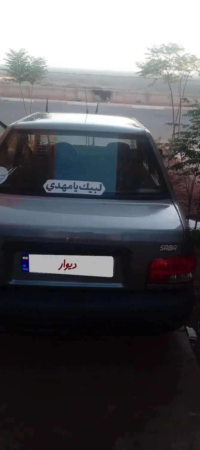 پراید صبا بنزینی - 1386