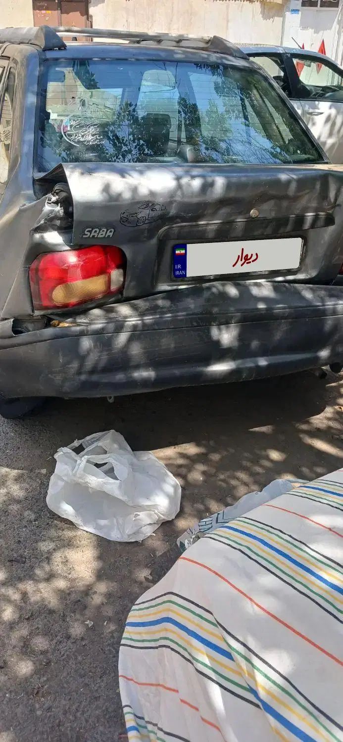 پراید صبا بنزینی - 1387
