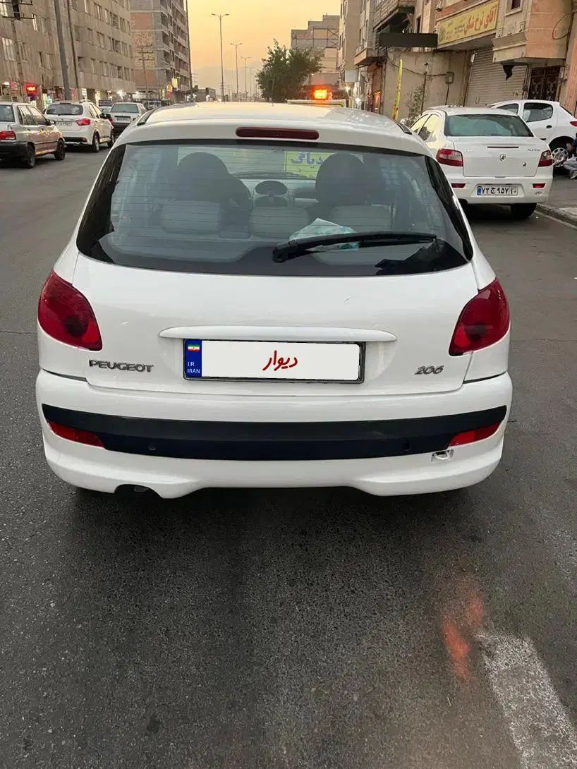 پژو 206 تیپ 3 - 1391