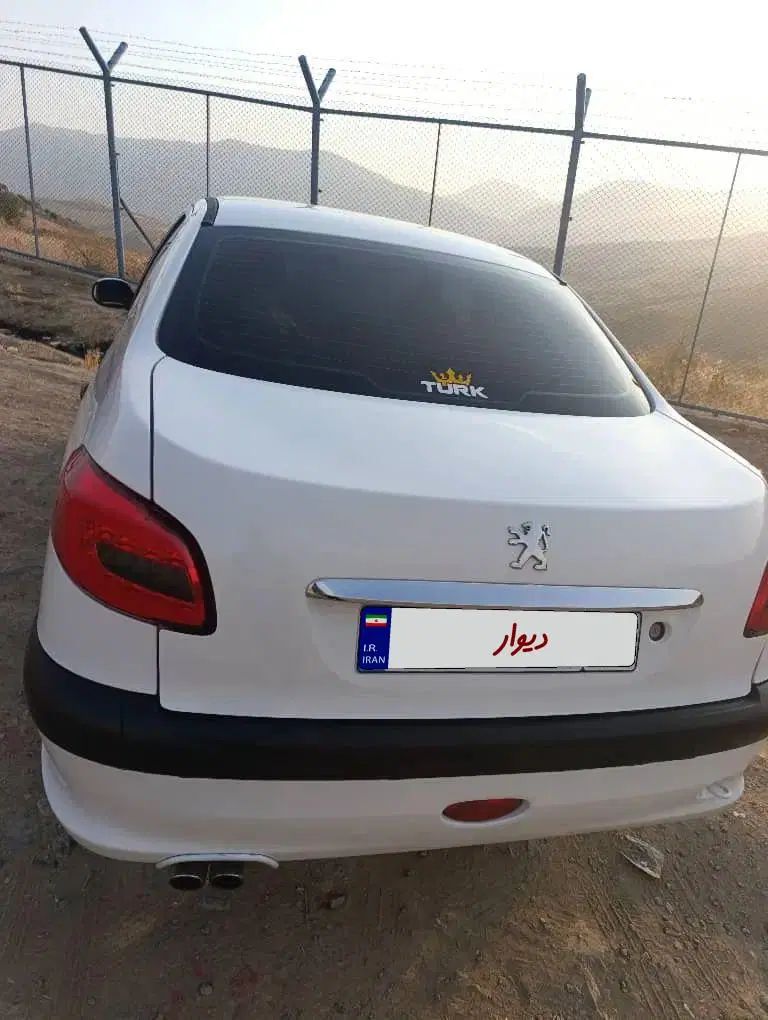 پژو ۲۰۶ صندوق دار v8 - 1394