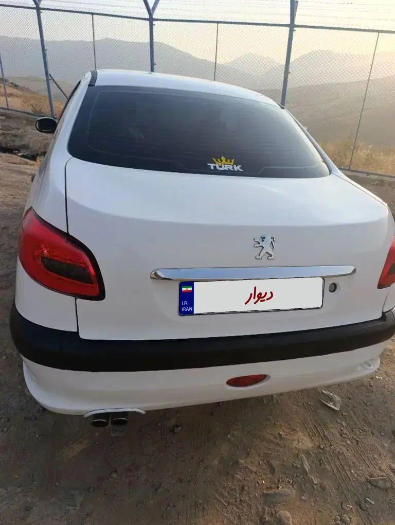 پژو ۲۰۶ صندوق دار v8 - 1394