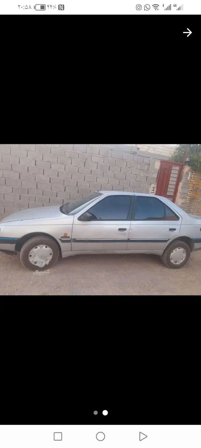 پژو 405 GLX - دوگانه سوز - 1388