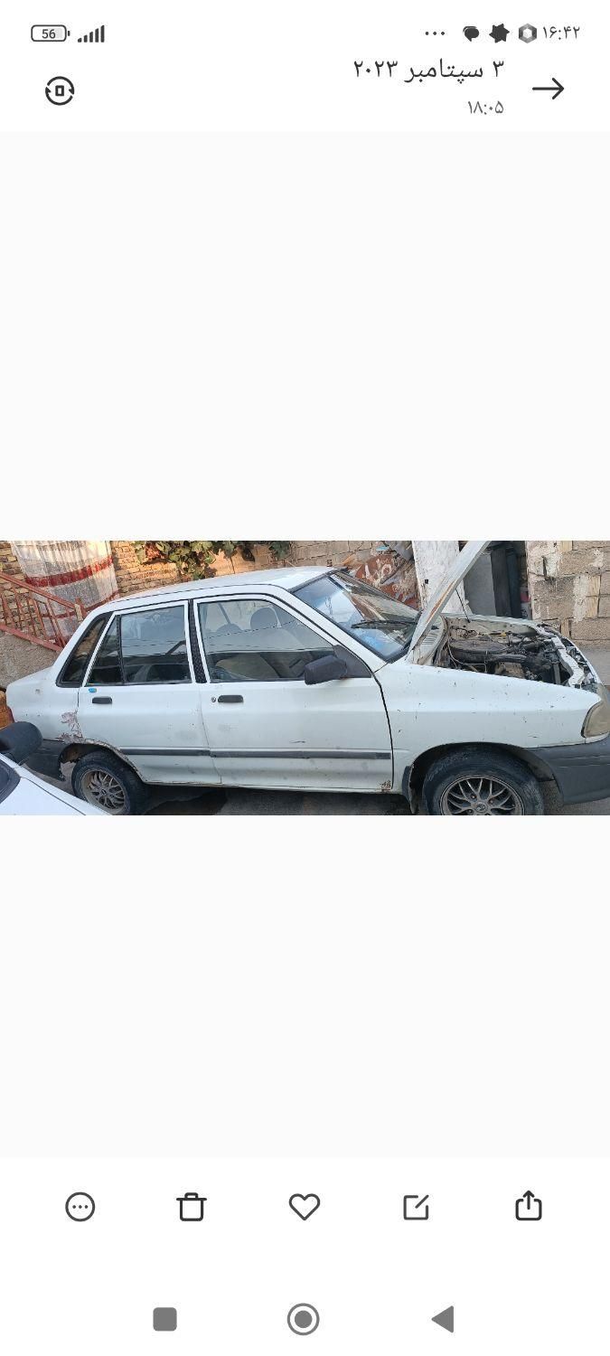 پراید صبا دوگانه‌سوز - 1379