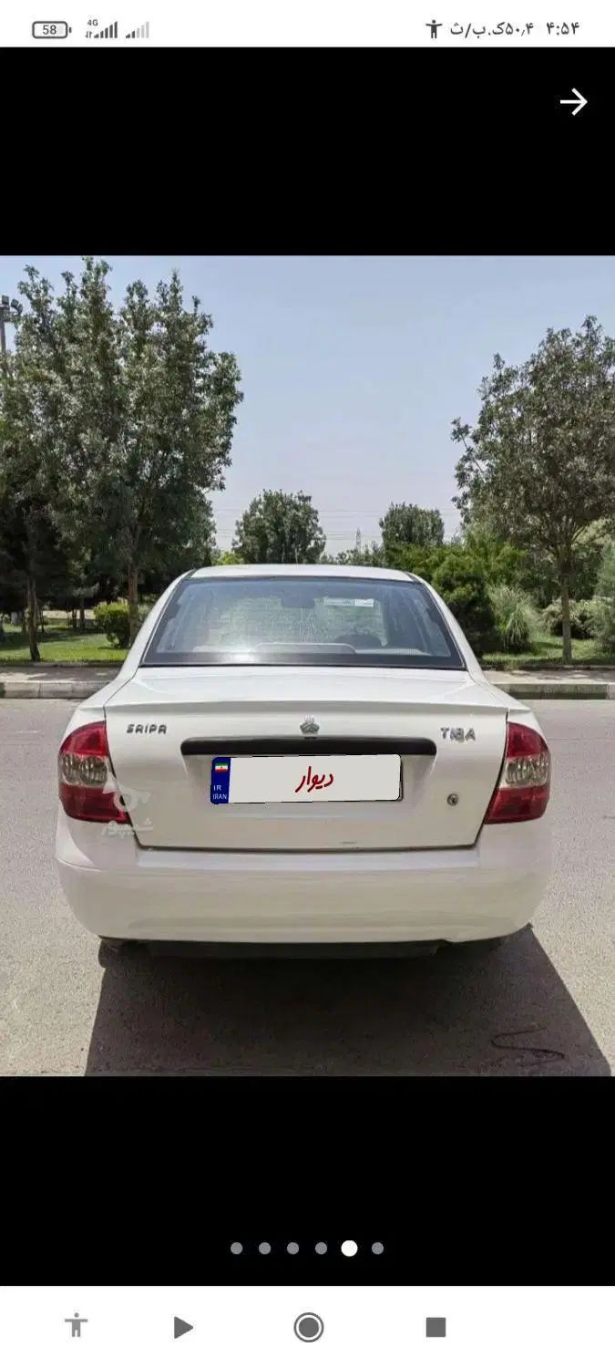 تیبا صندوق دار SX - 1396
