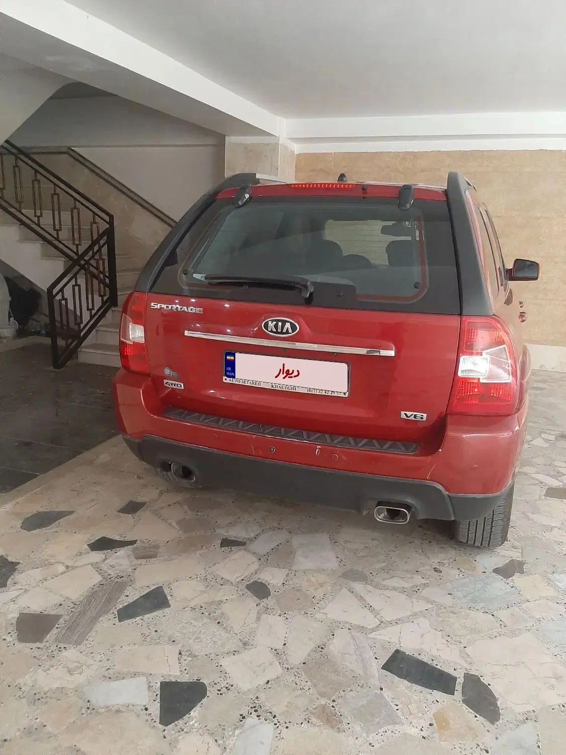 کیا اسپورتیج 6 سیلندر 2700cc - 2009