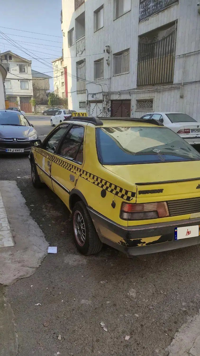 پژو آردی دوگانه سوز CNG - 1385