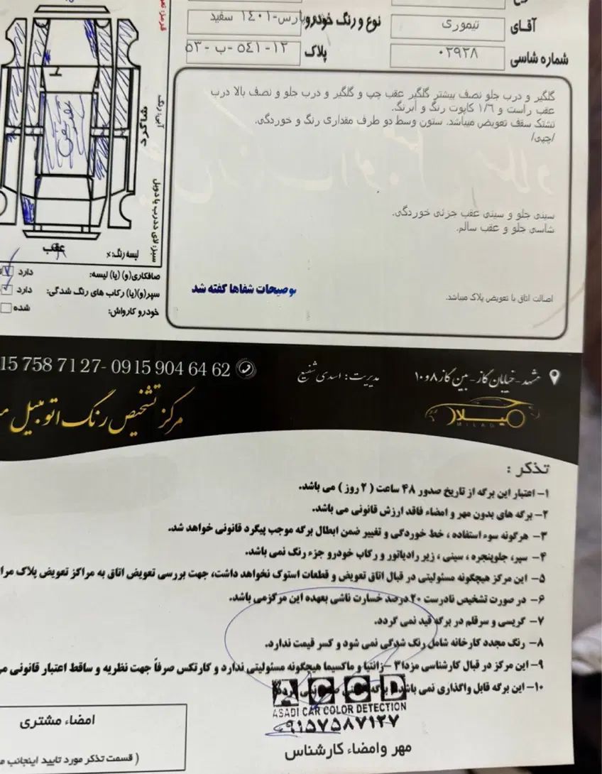 پژو پارس سال - 1401