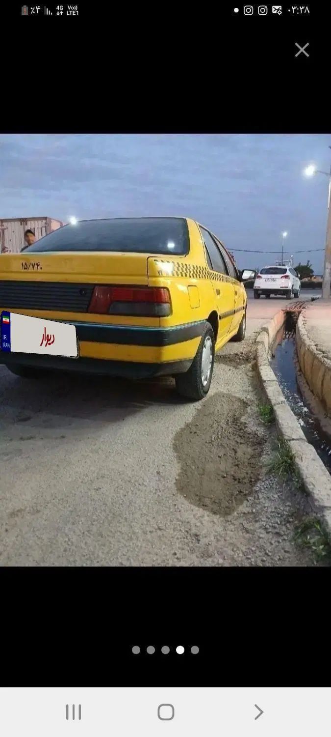 پژو روآ G2 دوگانه سوز - 1388