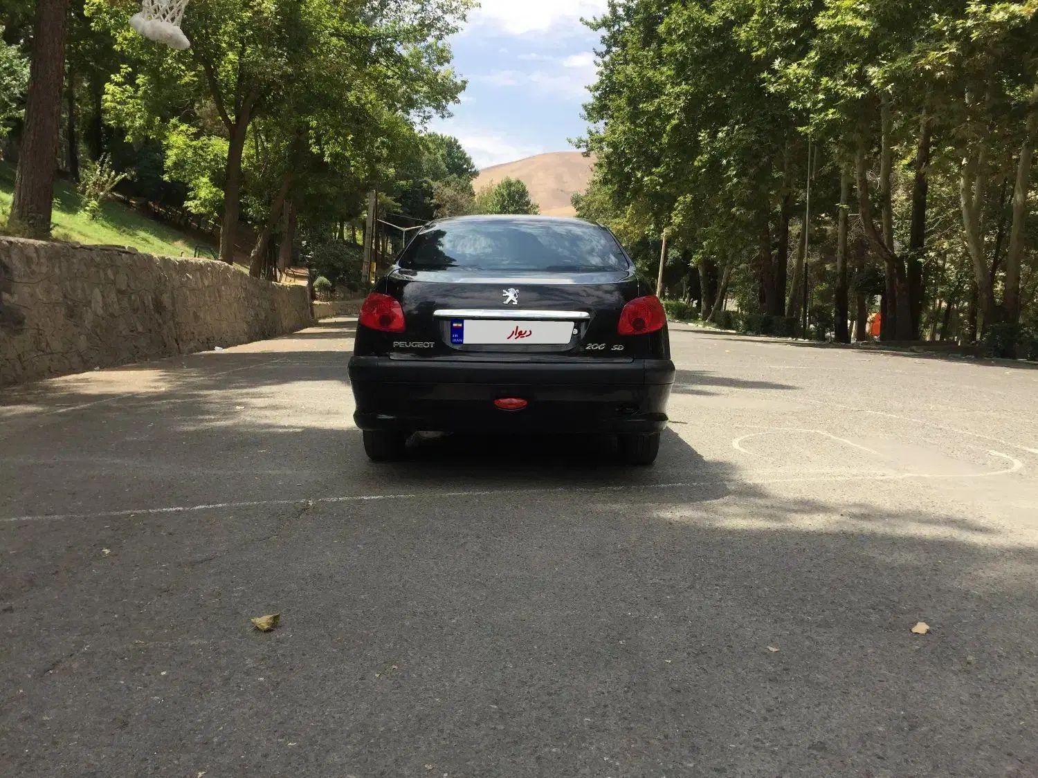 پژو ۲۰۶ صندوق دار v20 - 1391