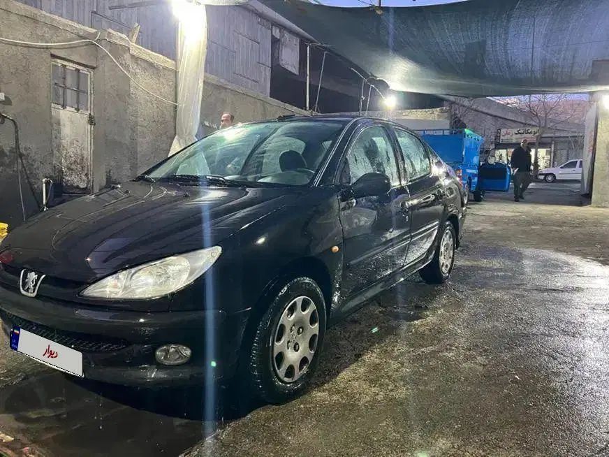پژو ۲۰۶ صندوق دار v8 - 1388