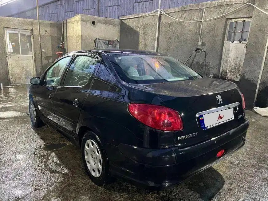 پژو ۲۰۶ صندوق دار v8 - 1388