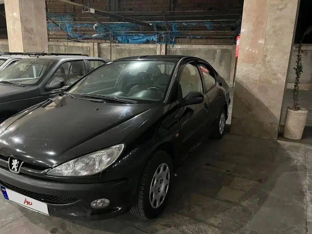 پژو ۲۰۶ صندوق دار v8 - 1388
