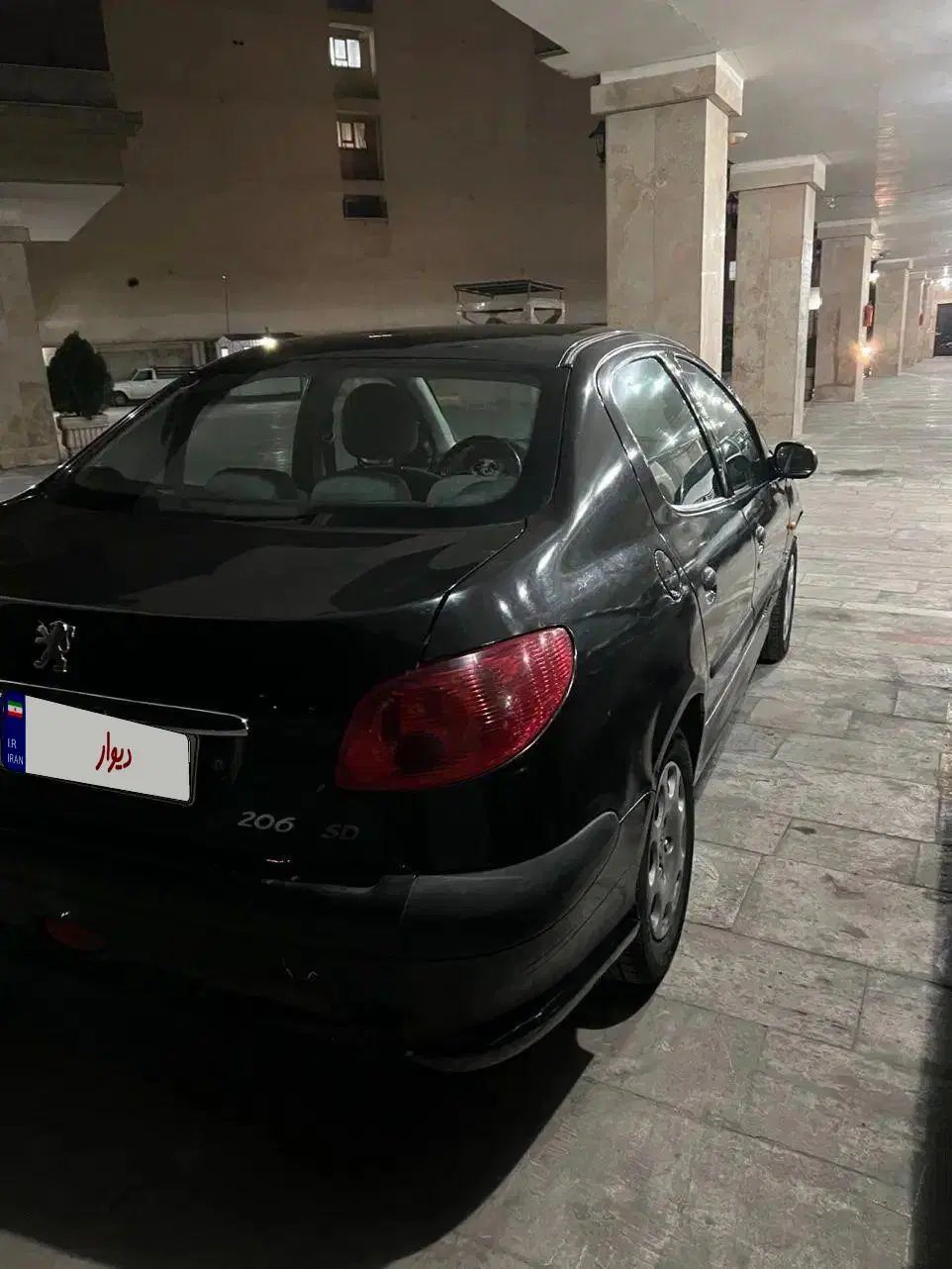 پژو ۲۰۶ صندوق دار v8 - 1388