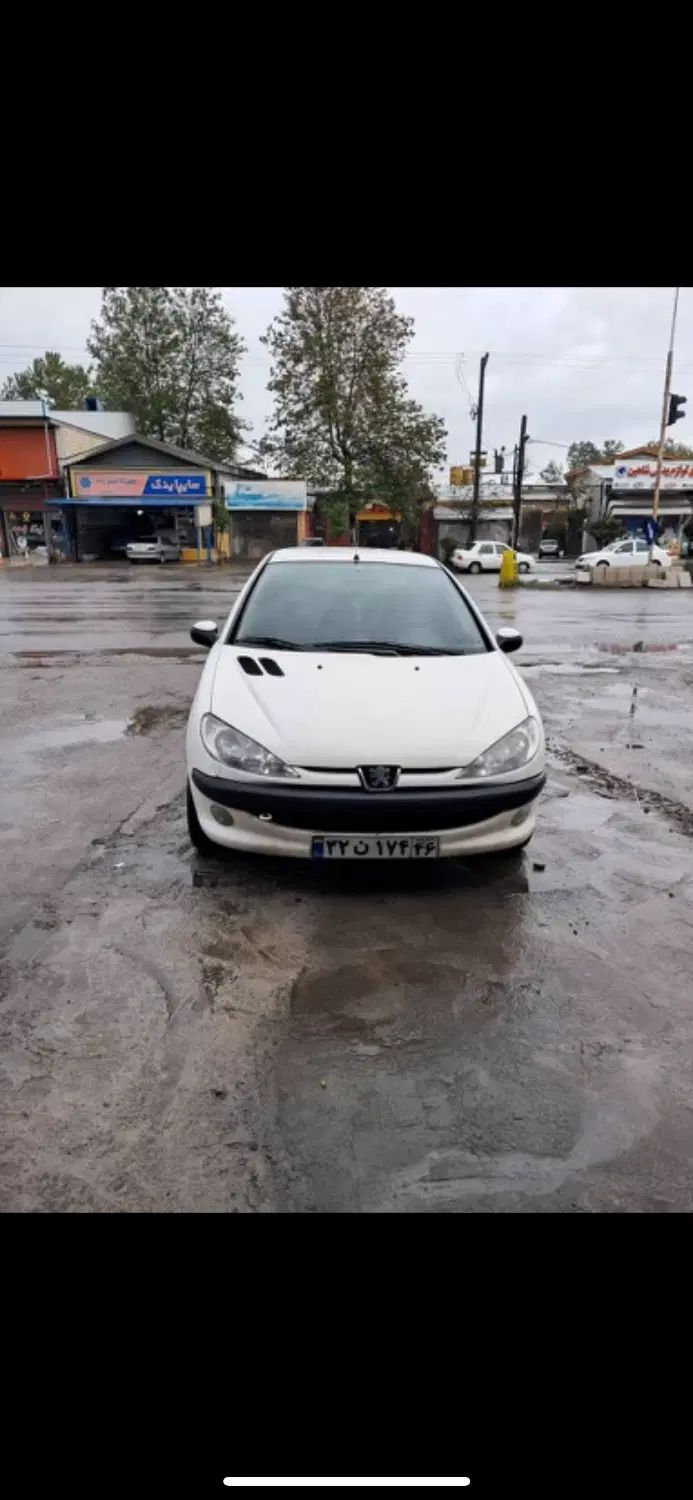 پژو ۲۰۶ صندوق دار v8 - 1389