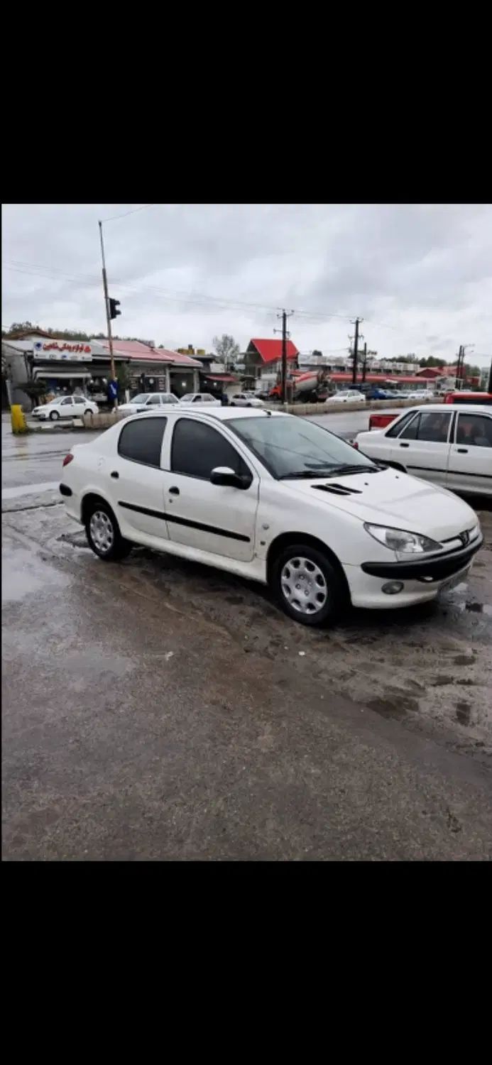 پژو ۲۰۶ صندوق دار v8 - 1389