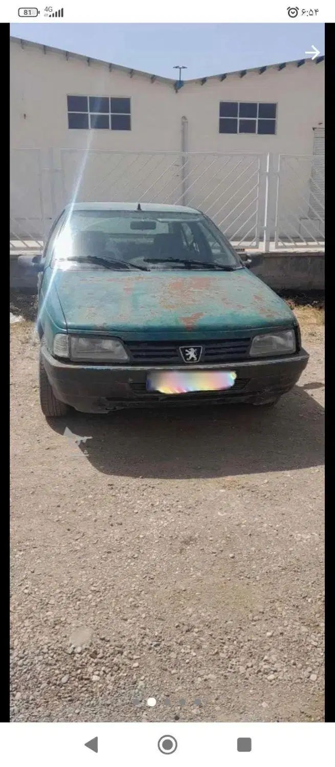 پژو آردی دوگانه سوز CNG - 1380