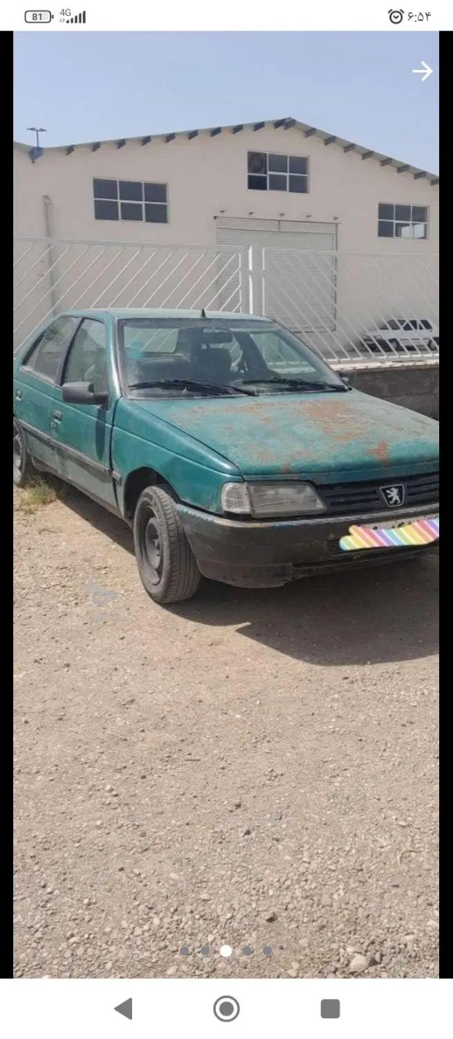 پژو آردی دوگانه سوز CNG - 1380