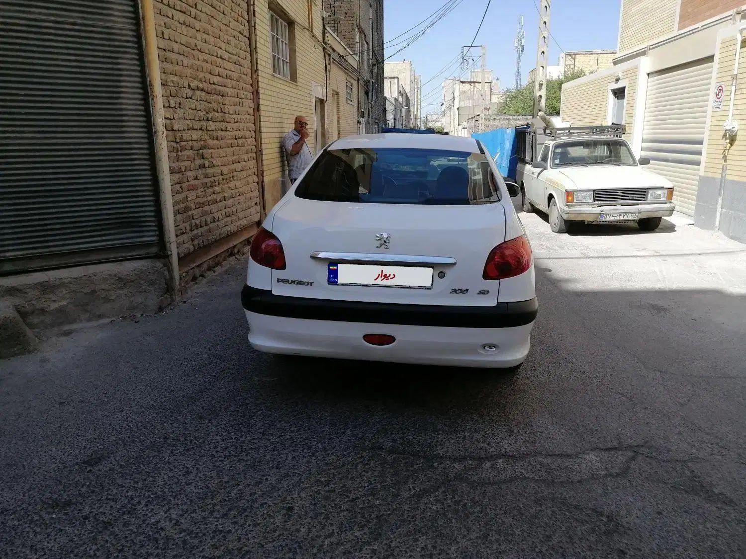 پژو ۲۰۶ صندوق دار v8 - 1398