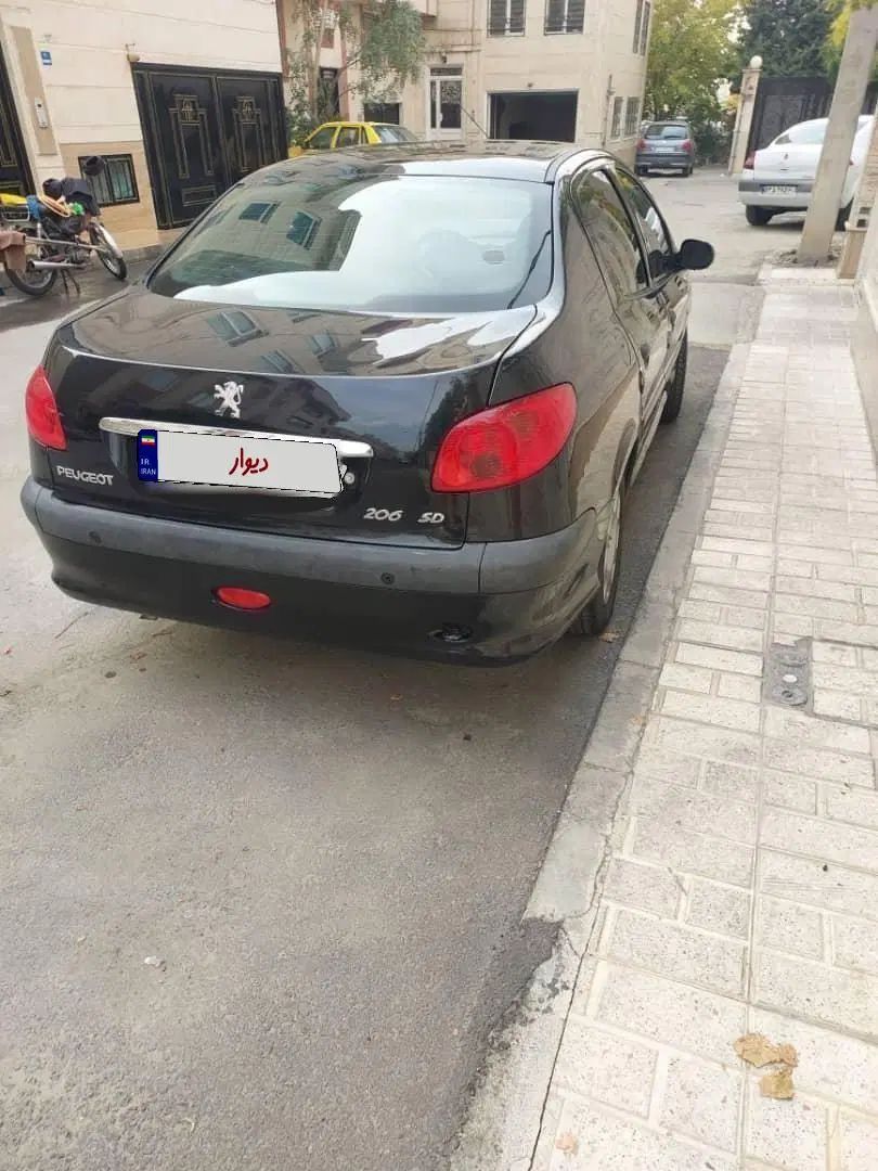 پژو ۲۰۶ صندوق دار v8 - 1395