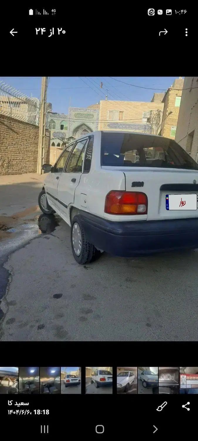 پراید صبا دوگانه‌سوز - 1385