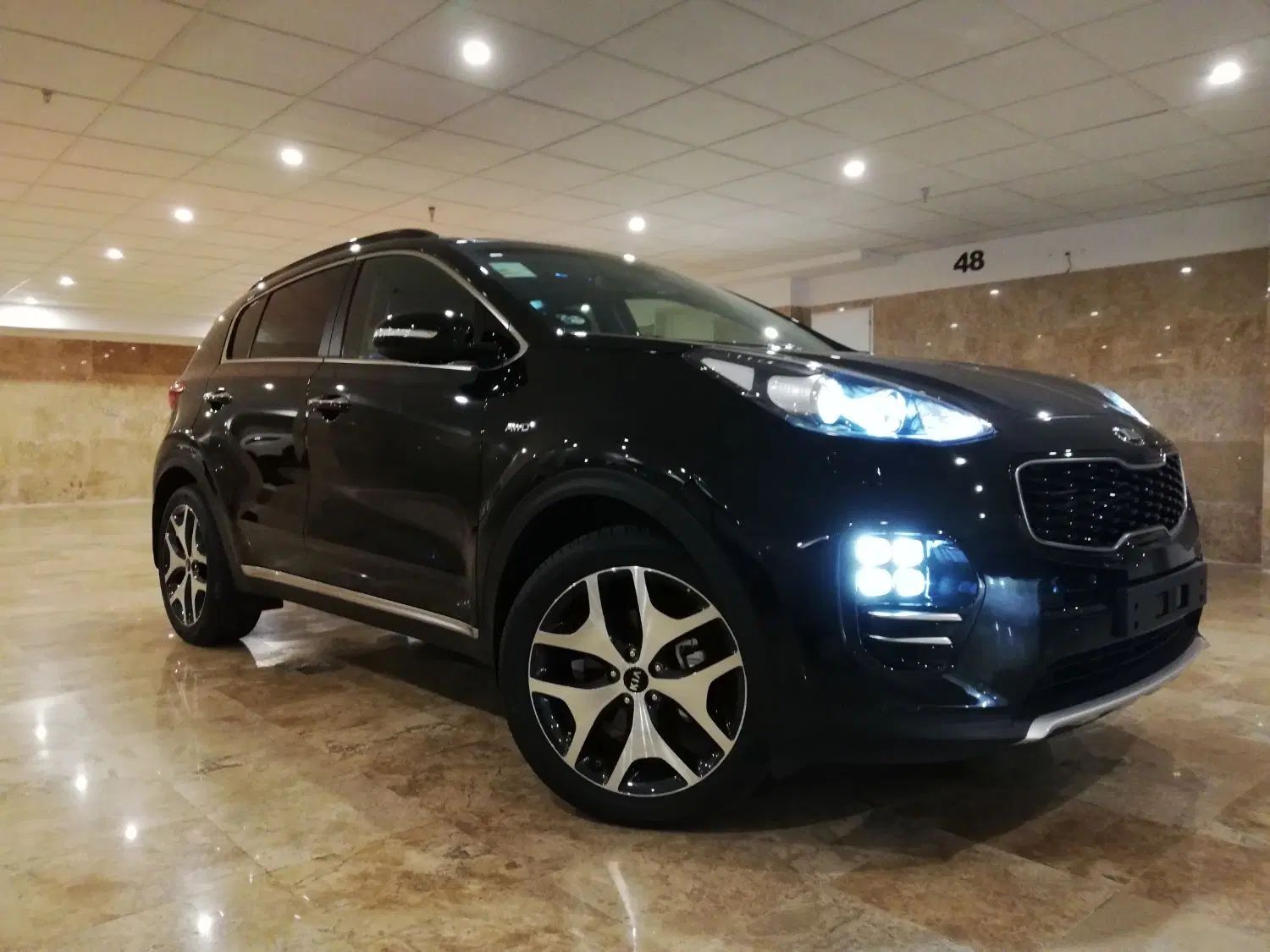 کیا اسپورتیج 4 سیلندر 2400cc GTLine - 2017
